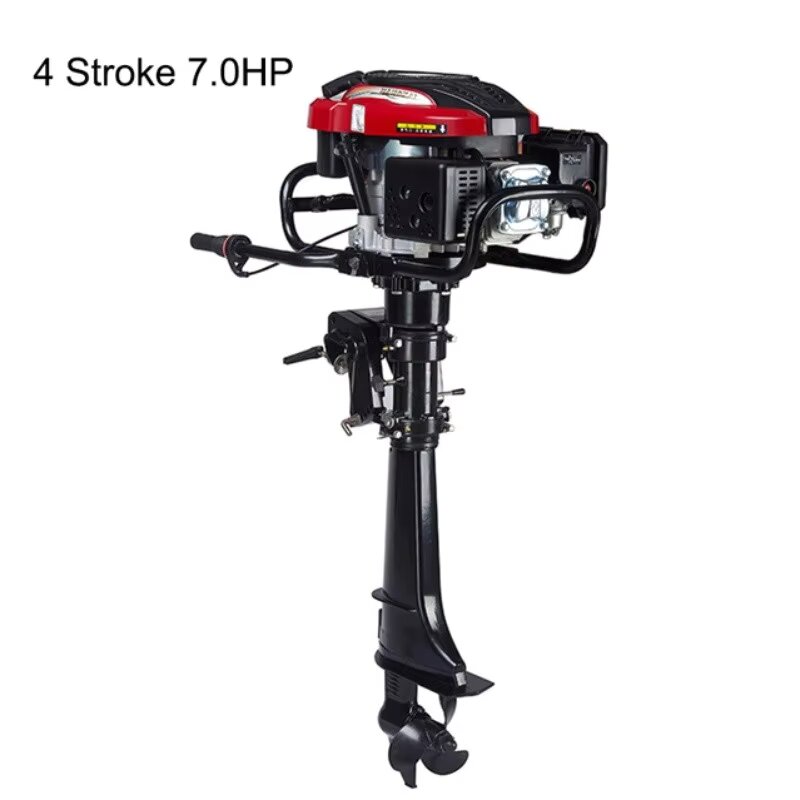 4 Stroke 4HP 6HP 7HP Outboard  - огляд і ціна Fishing Boat Outboard Motor