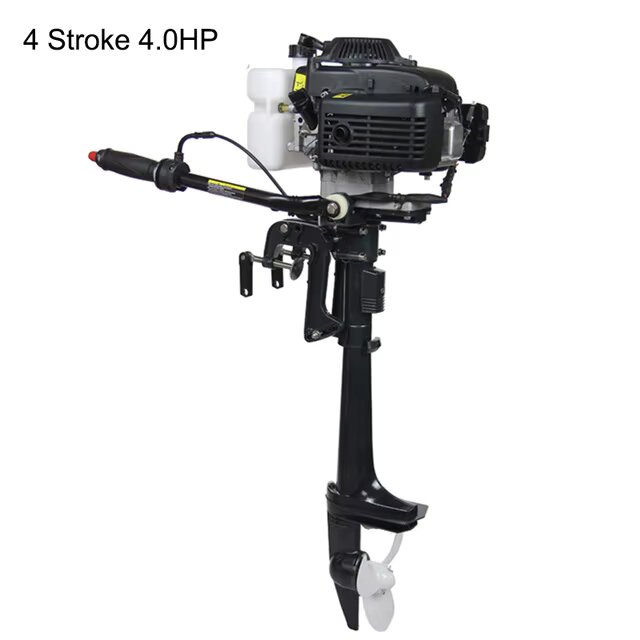 4 Stroke 4HP 6HP 7HP Outboard  - огляд і ціна Fishing Boat Outboard Motor