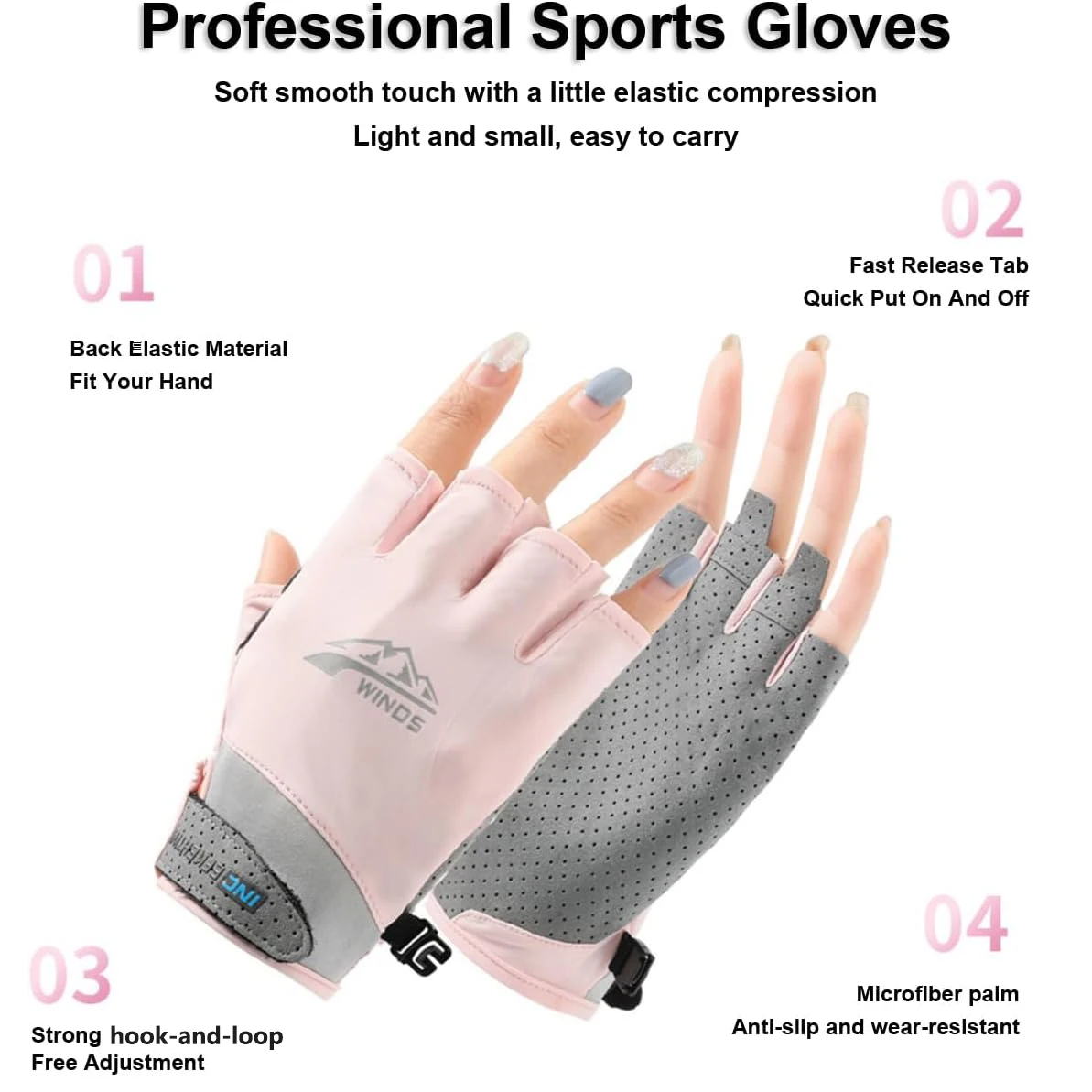 1 Pair Fingerless Driving/Fish - огляд і ціна Fishing Boat Oar