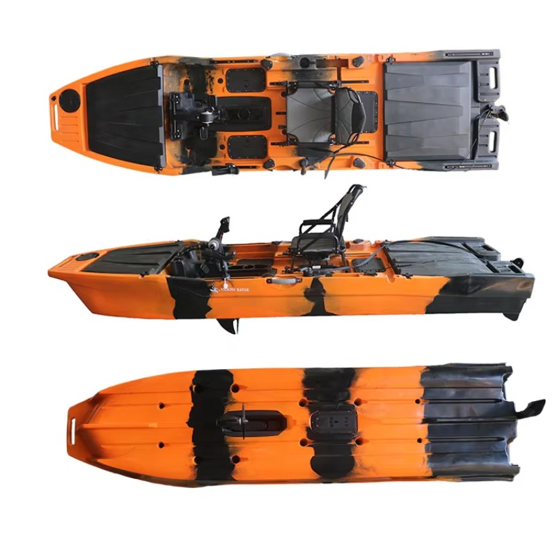 Vicking 12.6FT Single Kayak Pe - огляд і ціна Fishing Boat Trolling Motor