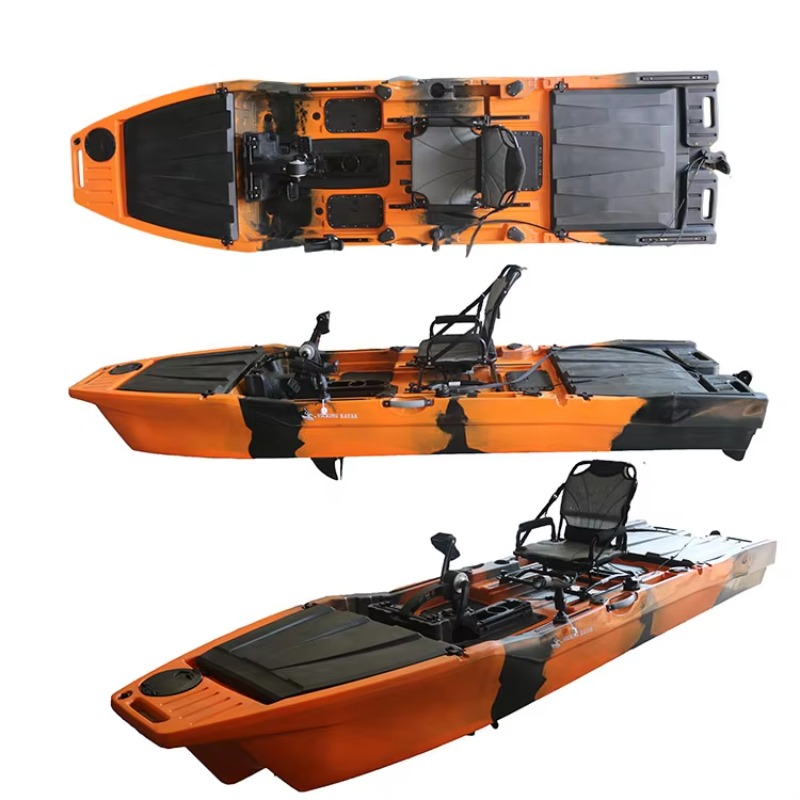 Vicking 12.6FT Single Kayak Pe - огляд і ціна Fishing Boat Trolling Motor