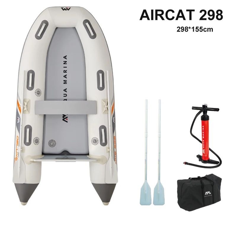 AQUA MARINA Inflatable Boat, 3 - огляд і ціна Fishing Boat Aluminum