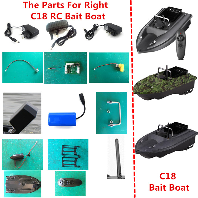 C18 Remote Control RC Fish Fin - огляд і ціна Fishing Boat Cover